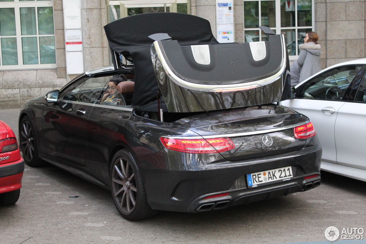 Mercedes-AMG S 63 Convertible A217