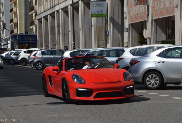 Porsche 981 Boxster Spyder