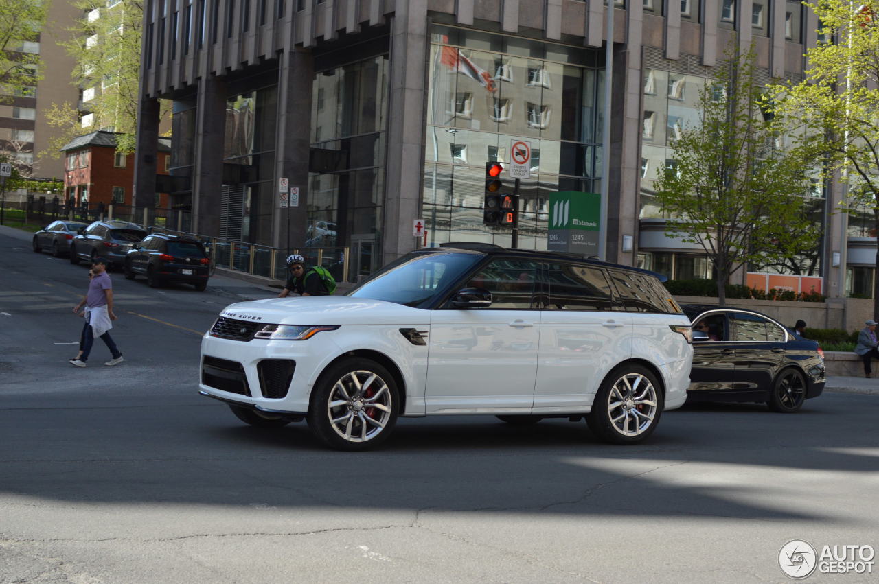 Land Rover Range Rover Sport SVR 2018