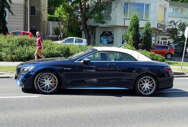 Mercedes-AMG S 63 Convertible A217 2018