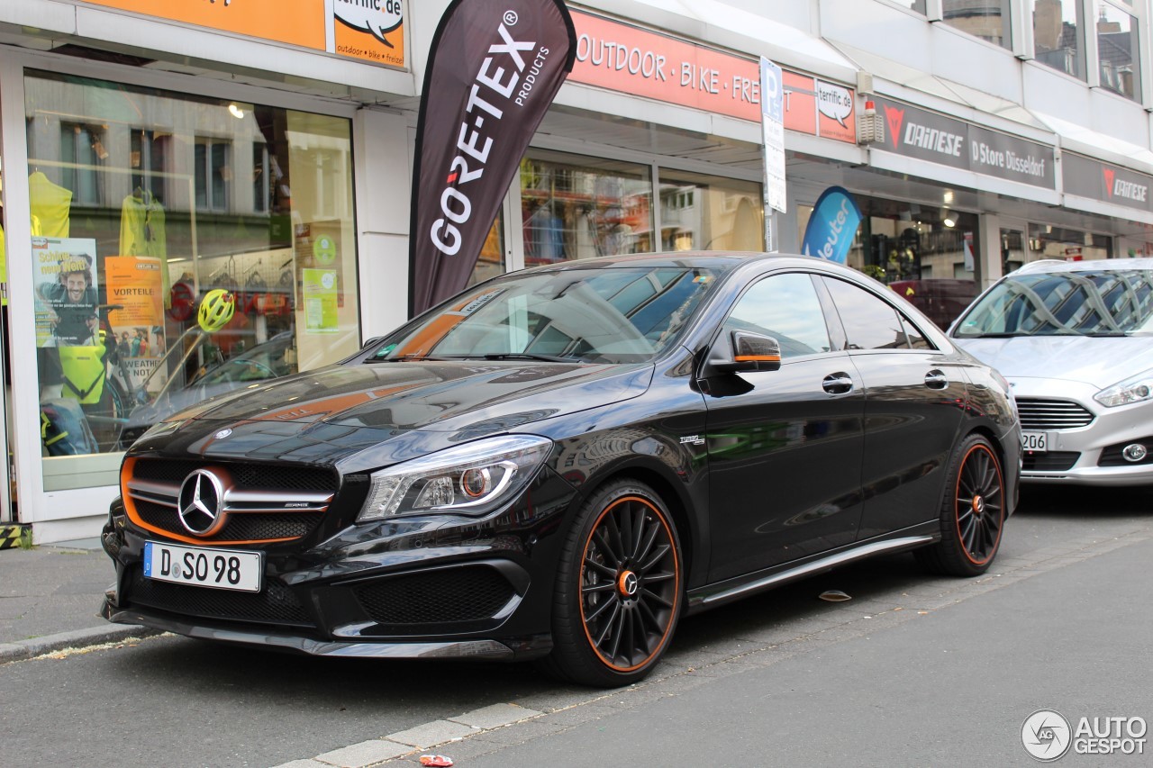 Mercedes-Benz CLA 45 AMG OrangeArt Edition C117