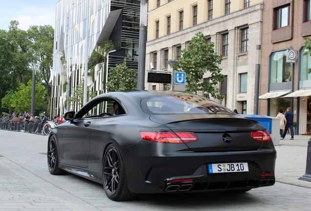 Mercedes-AMG S 63 Coupé C217 2018 Yellow Night Edition