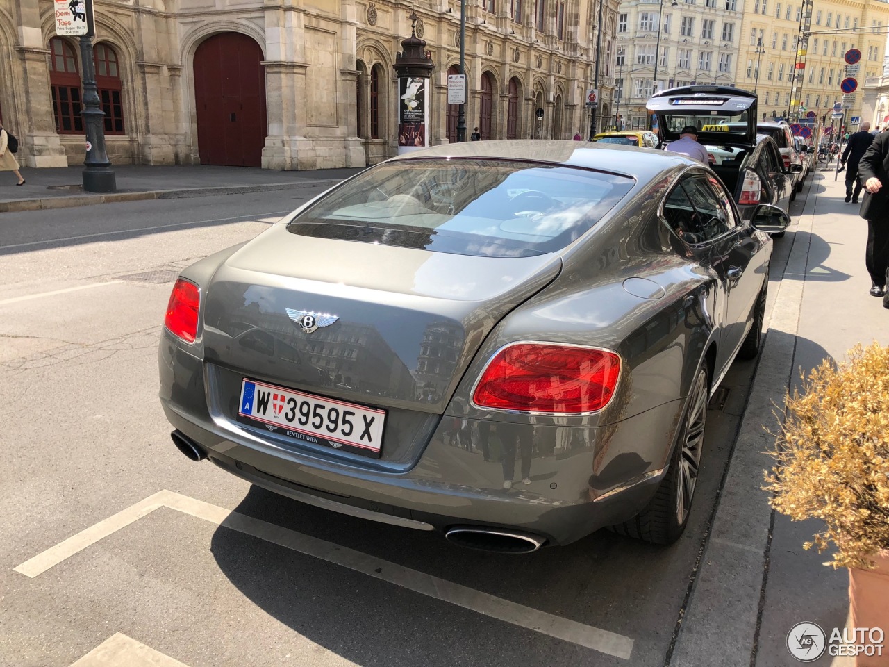 Bentley Continental GT Speed 2012