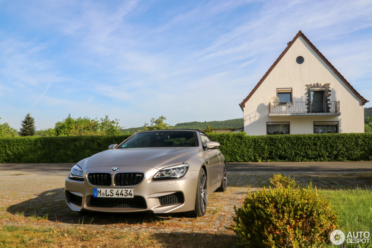 BMW M6 F12 Cabriolet 2015