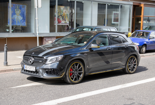 Mercedes-AMG GLA 45 X156 Yellow Night Edition