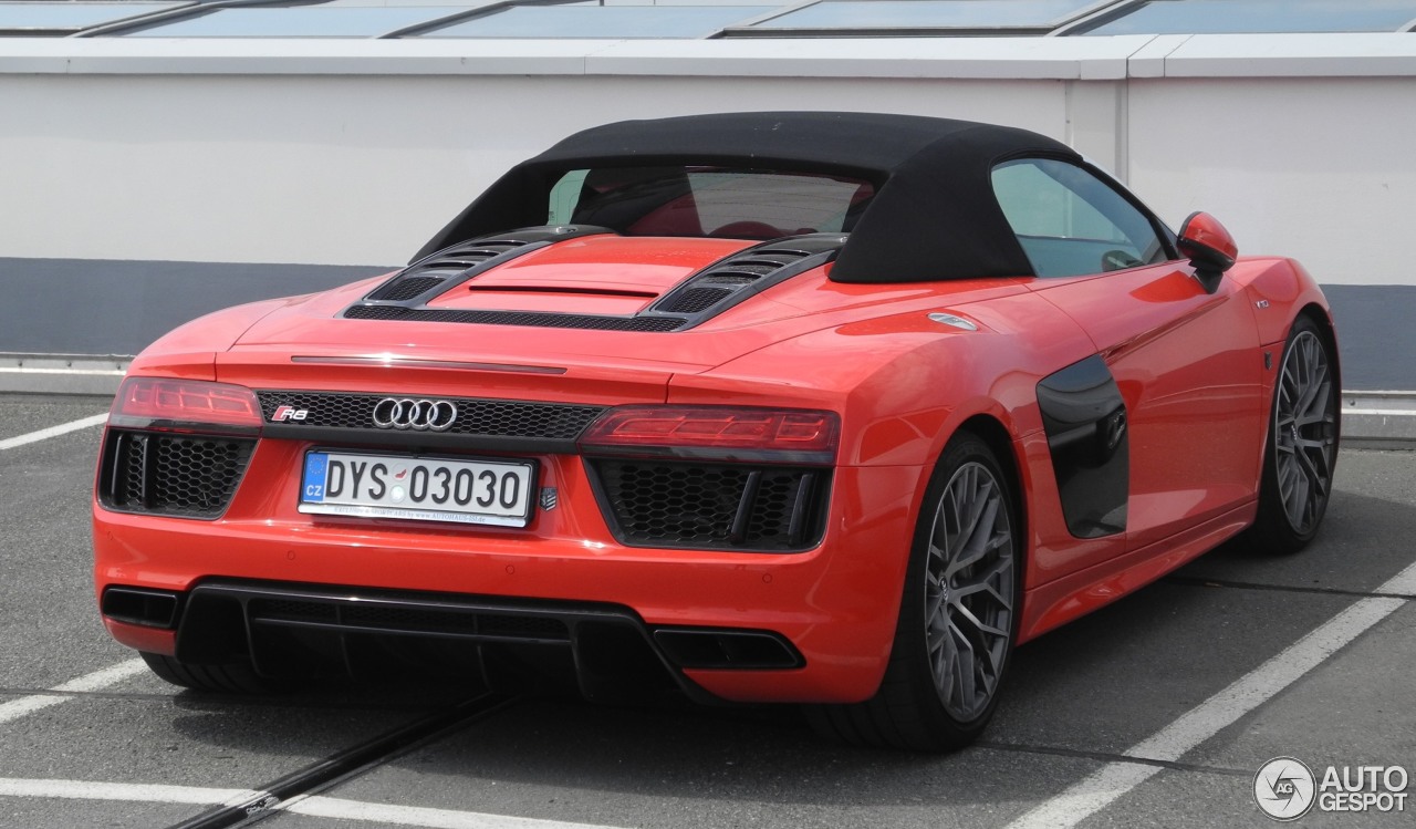 Audi R8 V10 Spyder 2016