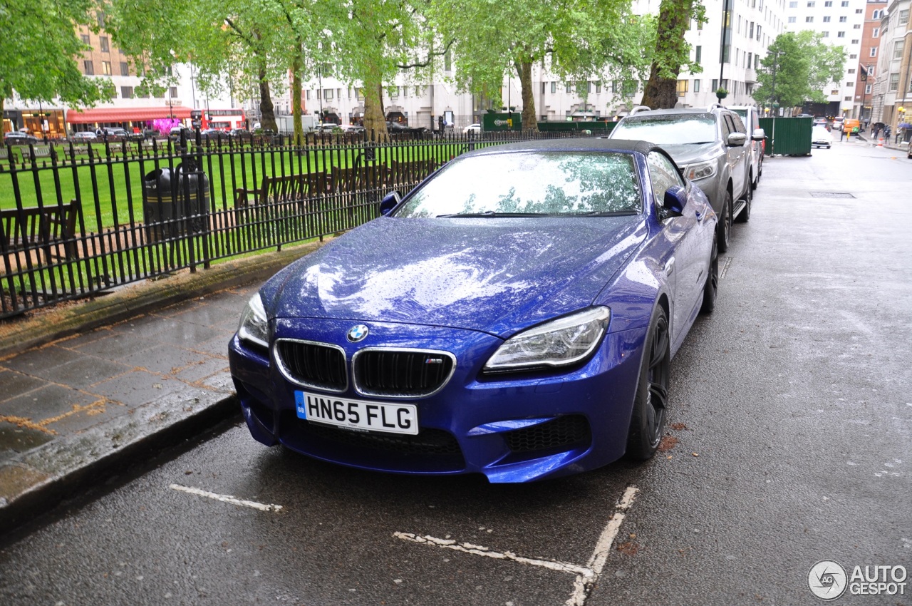 BMW M6 F12 Cabriolet 2015