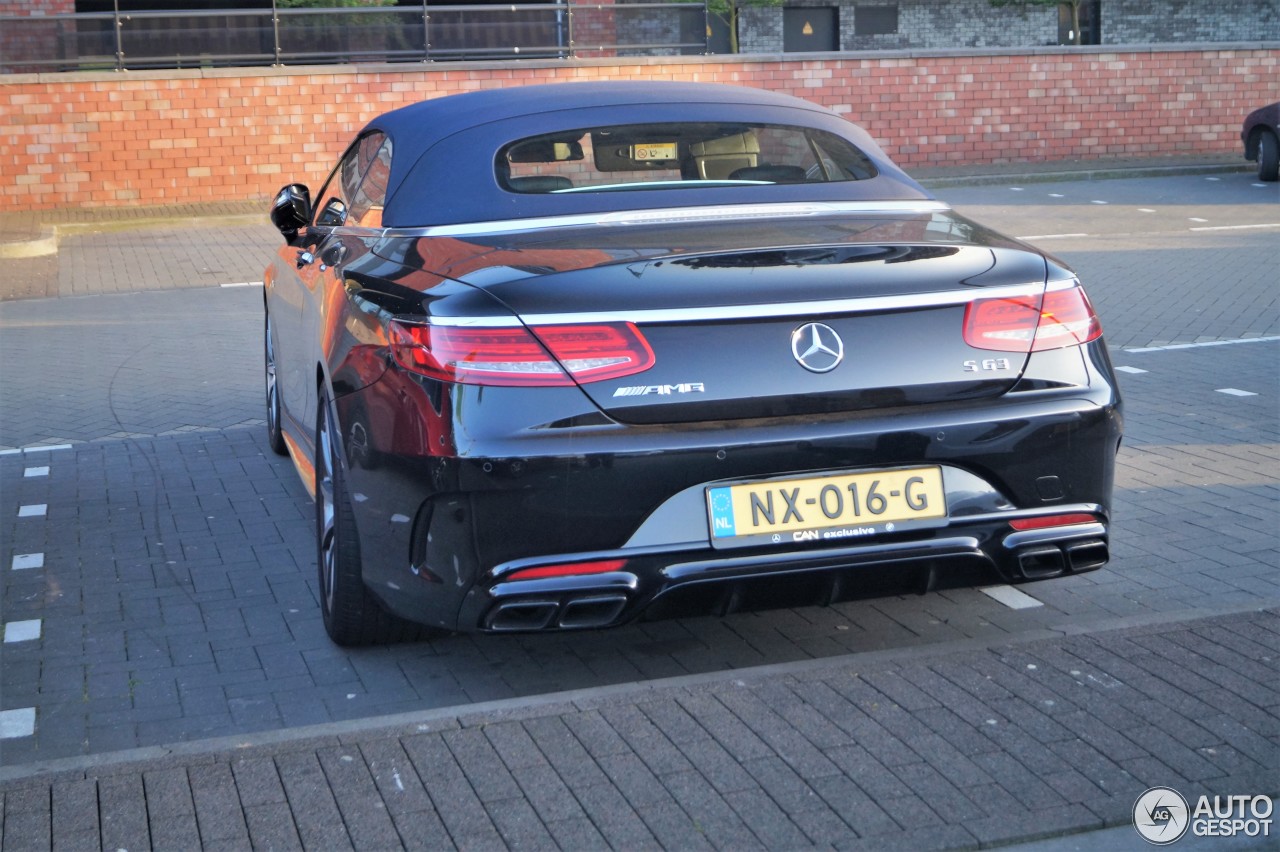 Mercedes-AMG S 63 Convertible A217