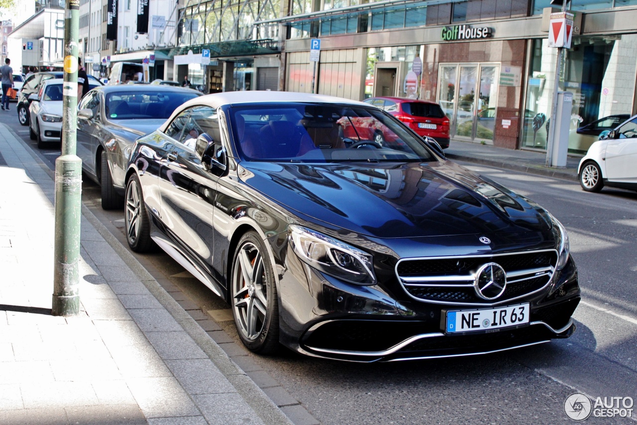 Mercedes-AMG S 63 Convertible A217