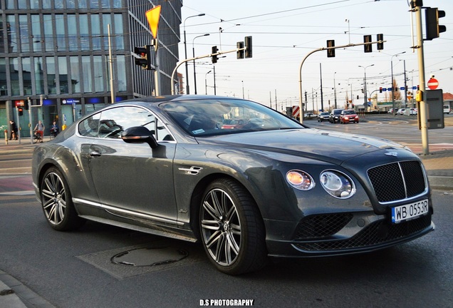 Bentley Continental GT Speed 2016