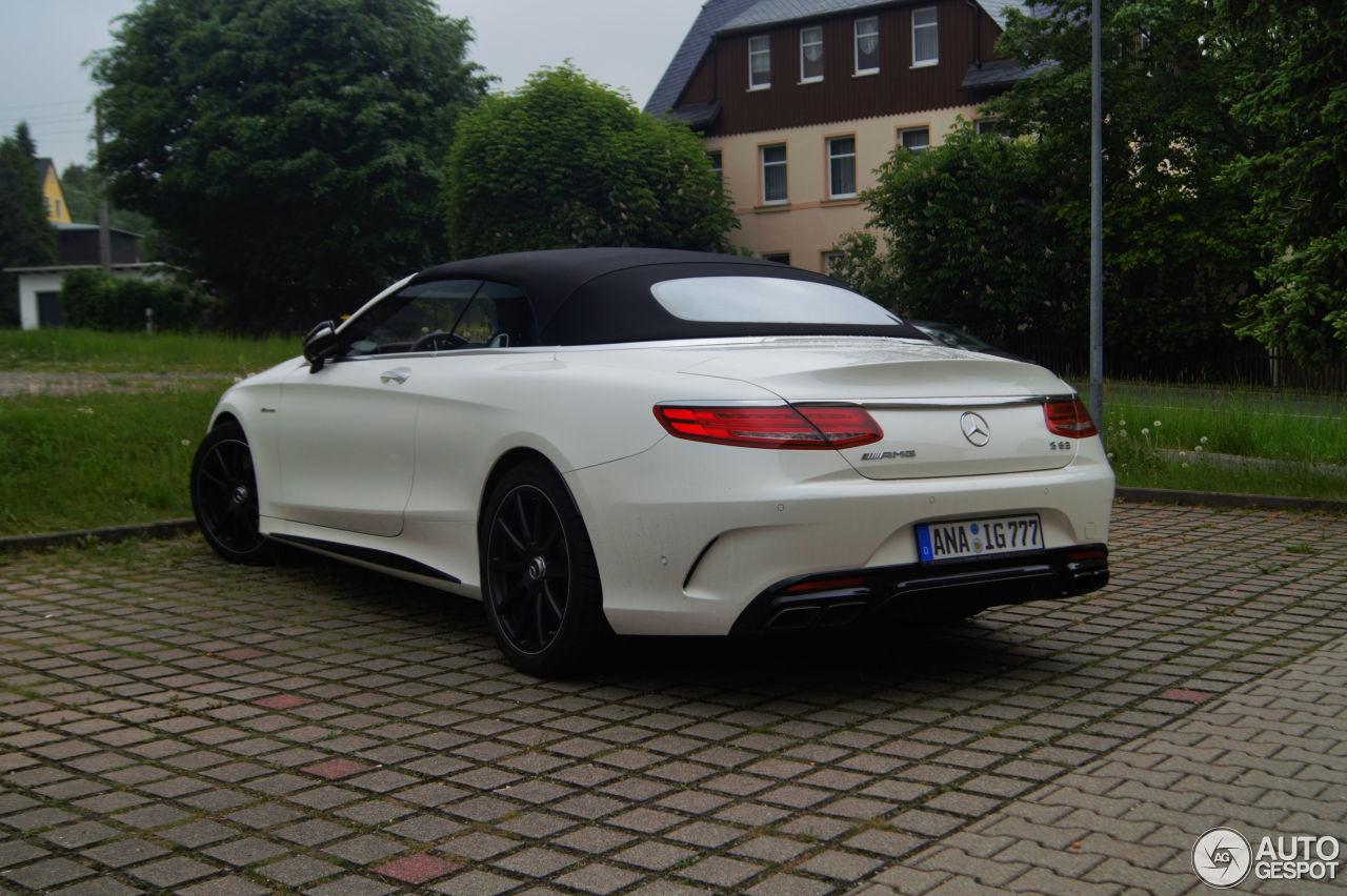 Mercedes-AMG S 63 Convertible A217