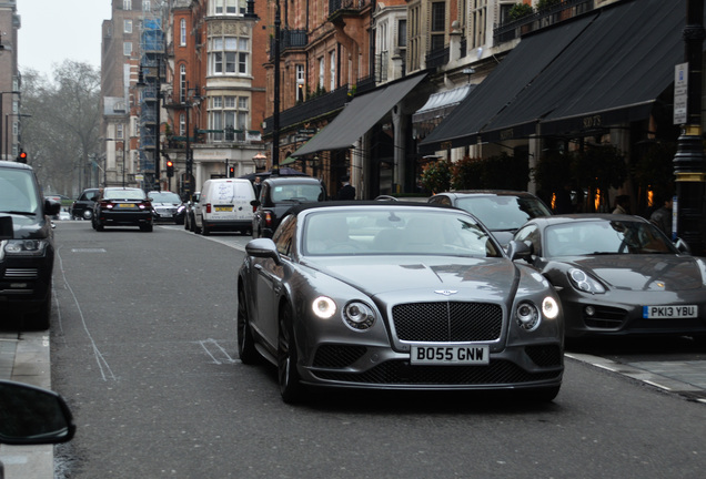 Bentley Continental GTC Speed 2016