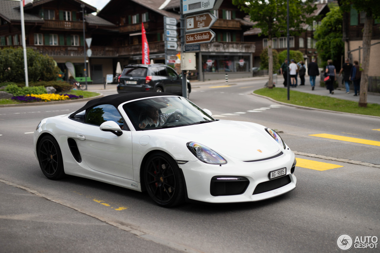 Porsche 981 Boxster Spyder