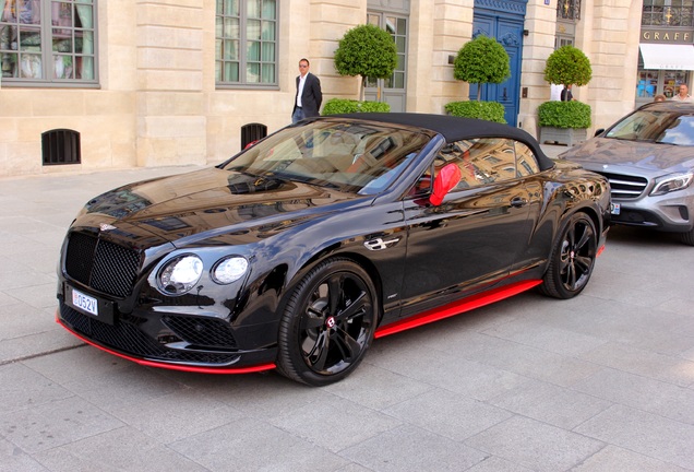 Bentley Continental GTC V8 S 2016 Black Edition