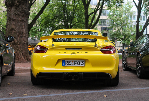 Porsche 981 Cayman GT4