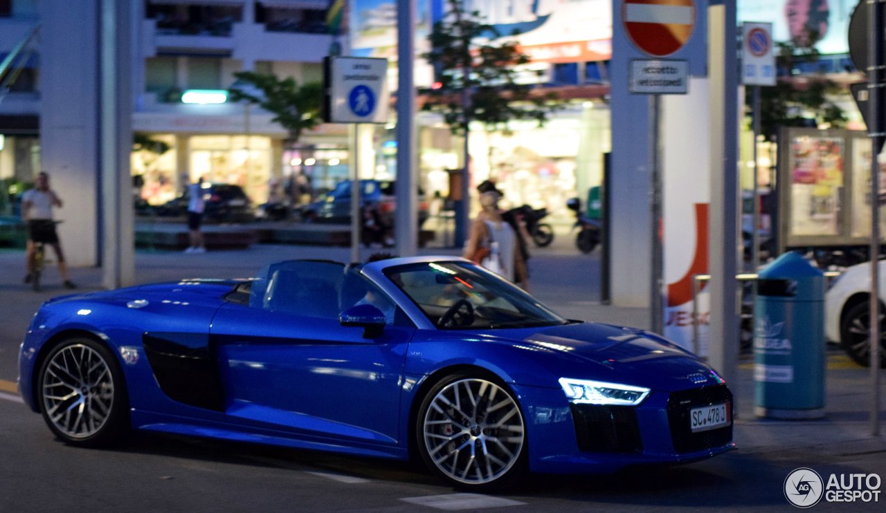 Audi R8 V10 Spyder 2016