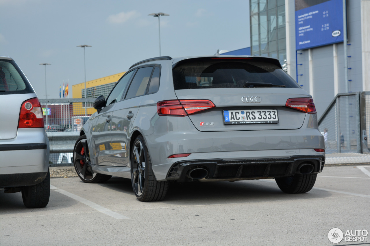 Audi RS3 Sportback 8V 2018