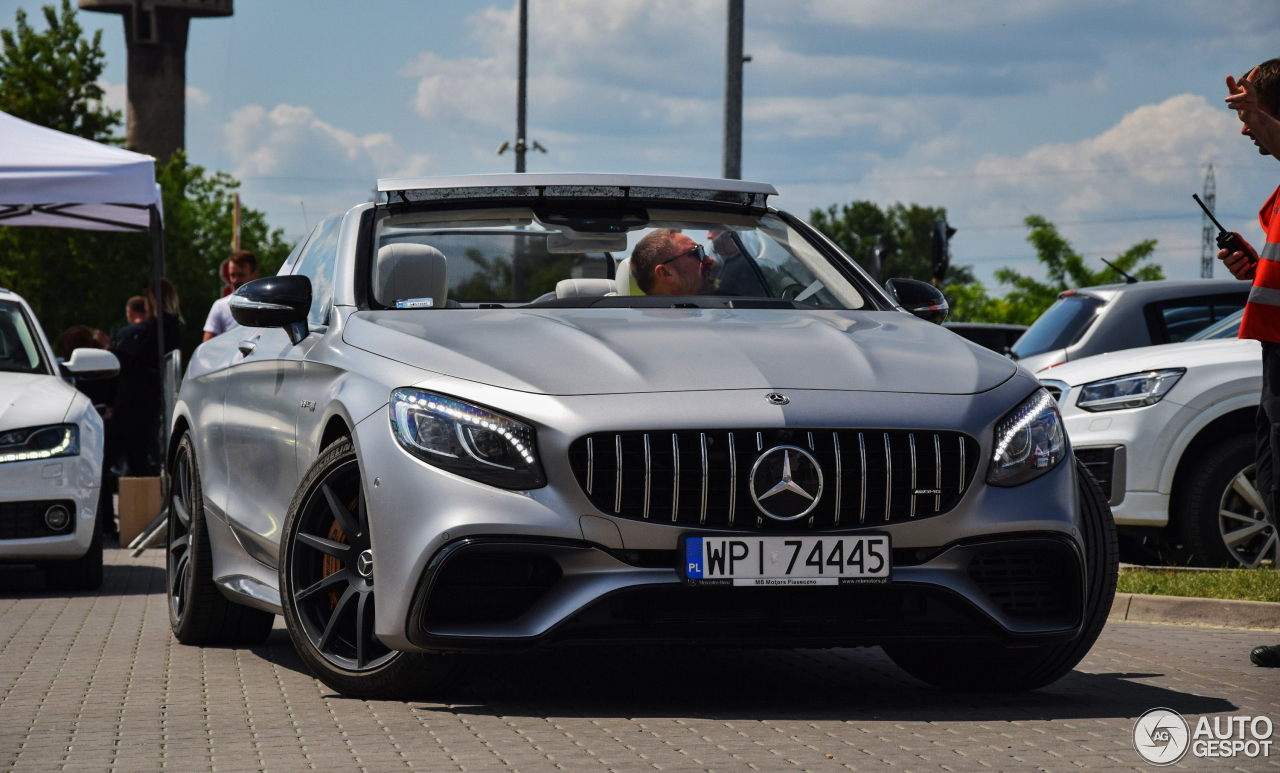 Mercedes-AMG S 63 Convertible A217 2018