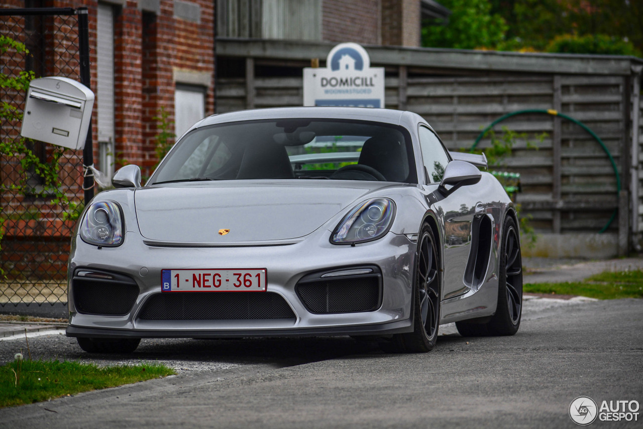 Porsche 981 Cayman GT4