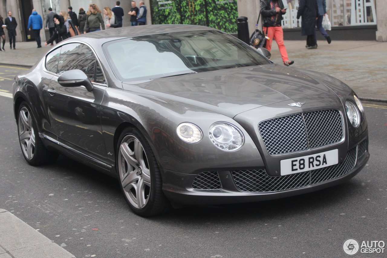 Bentley Continental GT Speed 2012