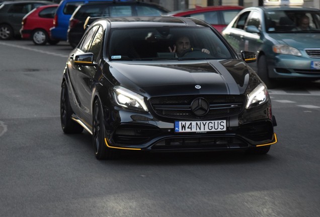 Mercedes-AMG A 45 W176 Yellow Night Edition