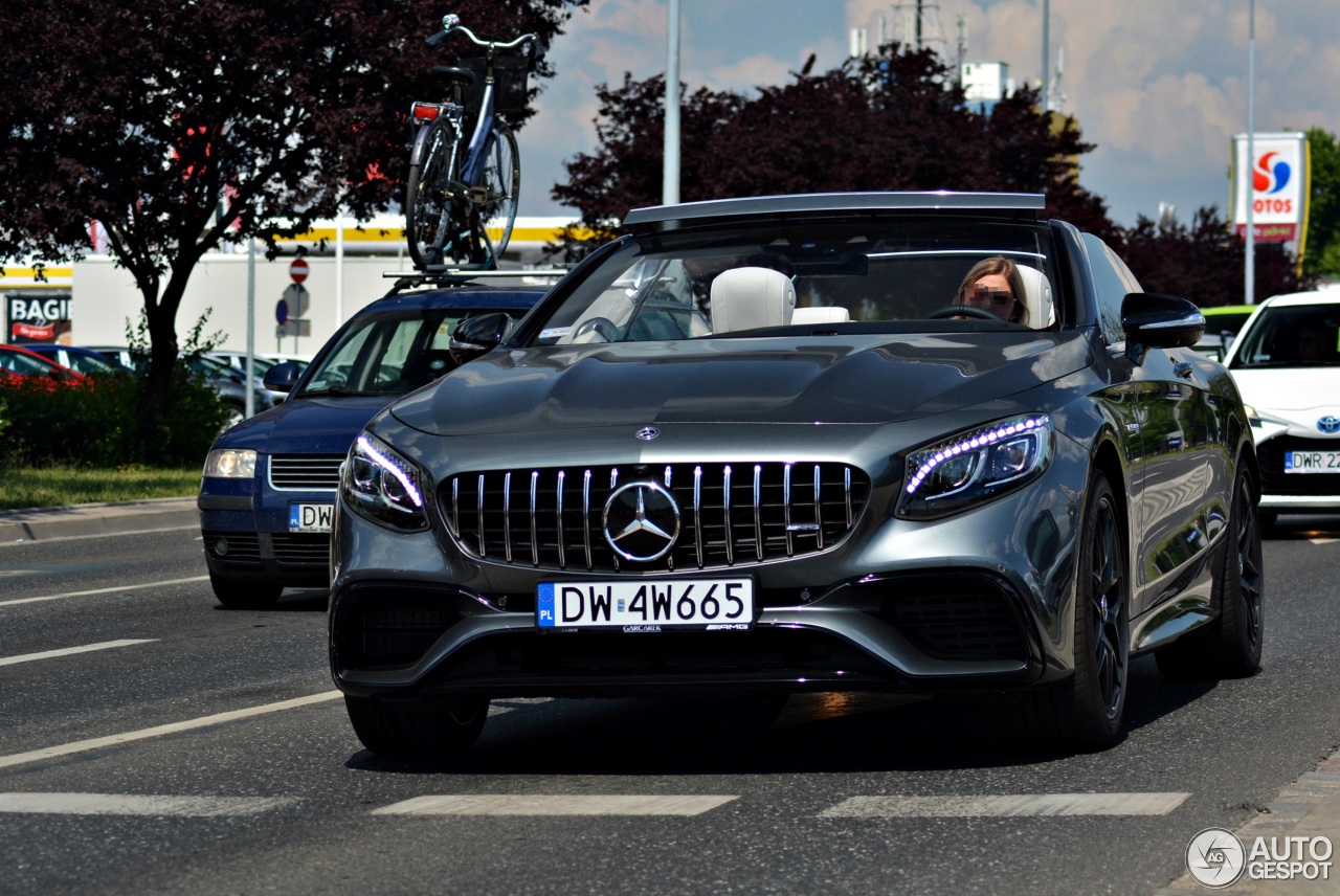 Mercedes-AMG S 63 Convertible A217 2018