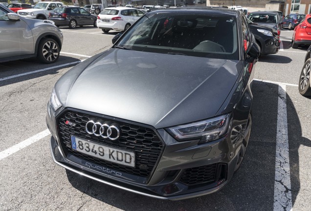 Audi RS3 Sportback 8V 2018