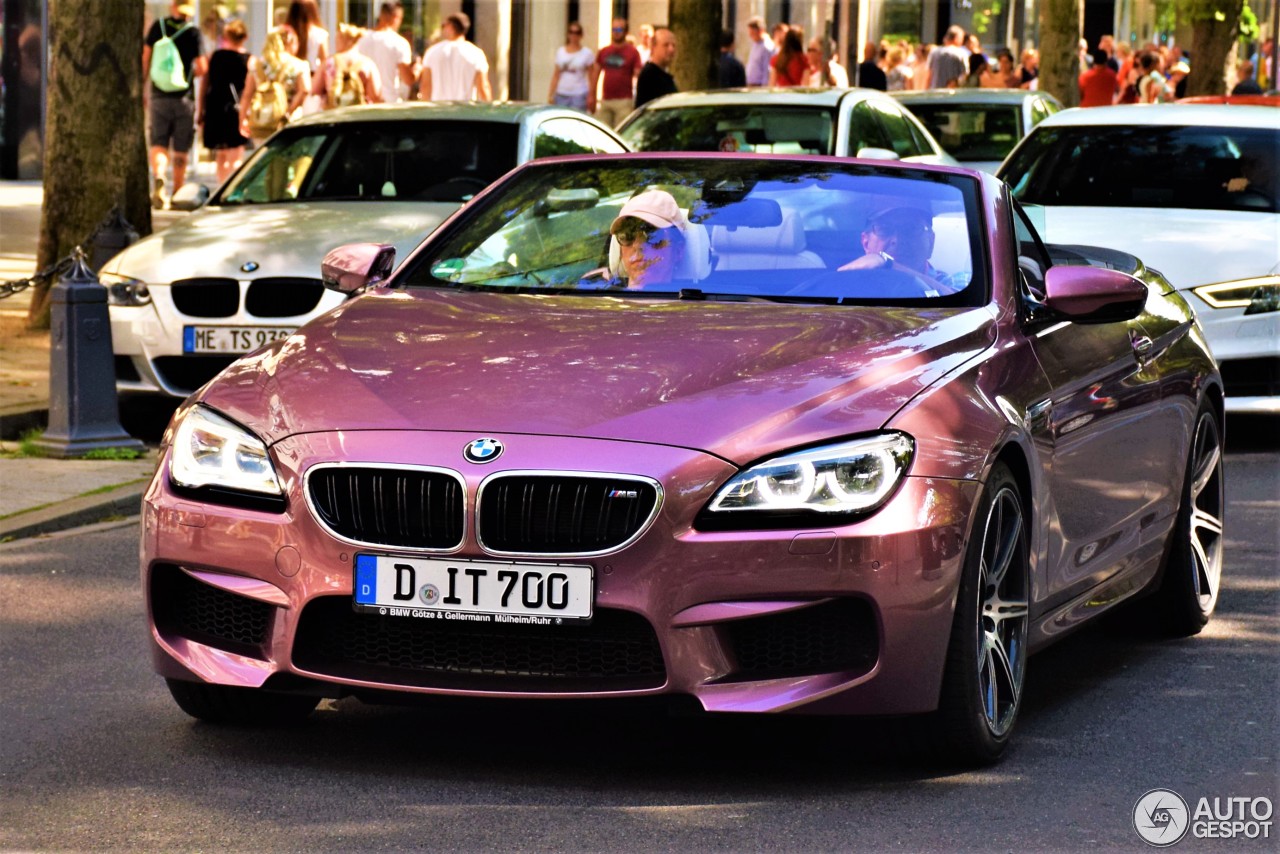 BMW M6 F12 Cabriolet 2015