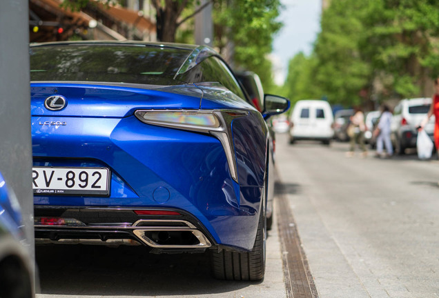 Lexus LC 500 Structural Blue Edition