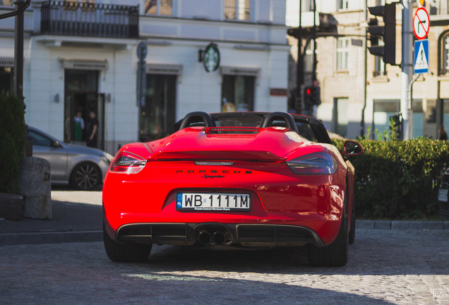 Porsche 981 Boxster Spyder