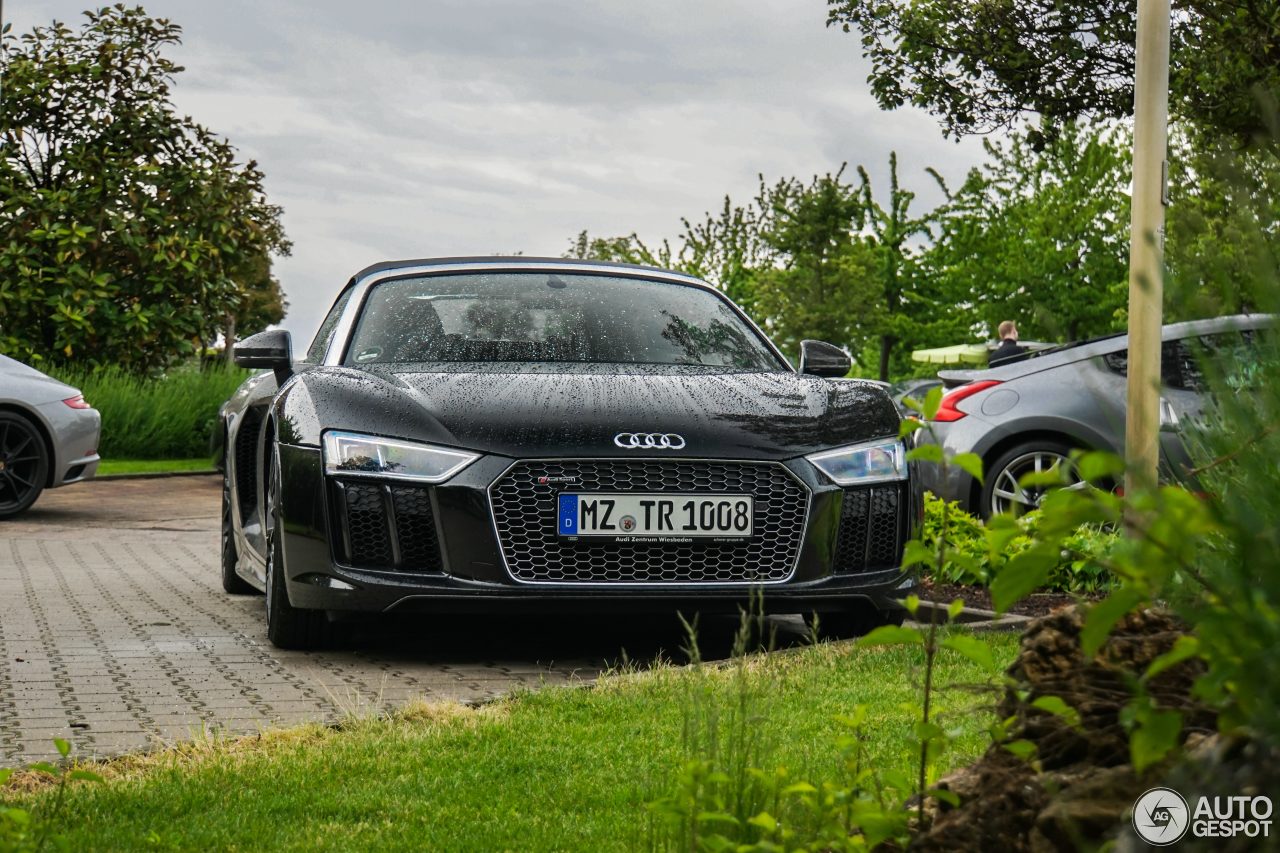 Audi R8 V10 Plus Spyder 2017