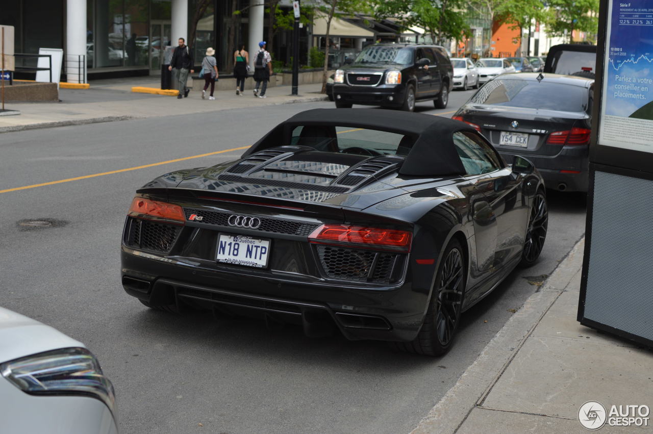 Audi R8 V10 Plus Spyder 2017