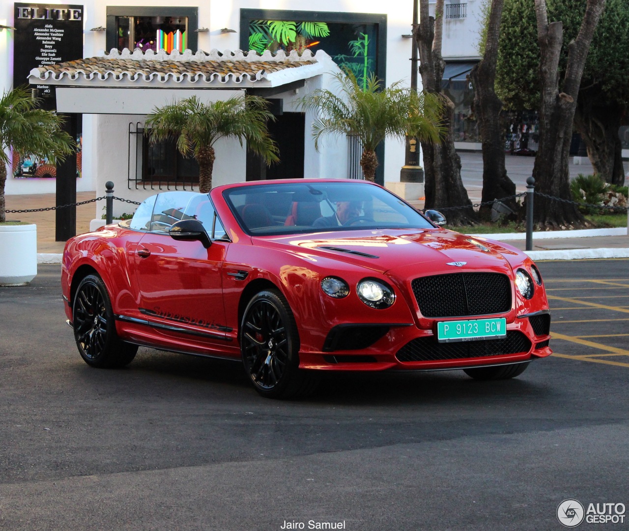 Bentley Continental Supersports Convertible 2018