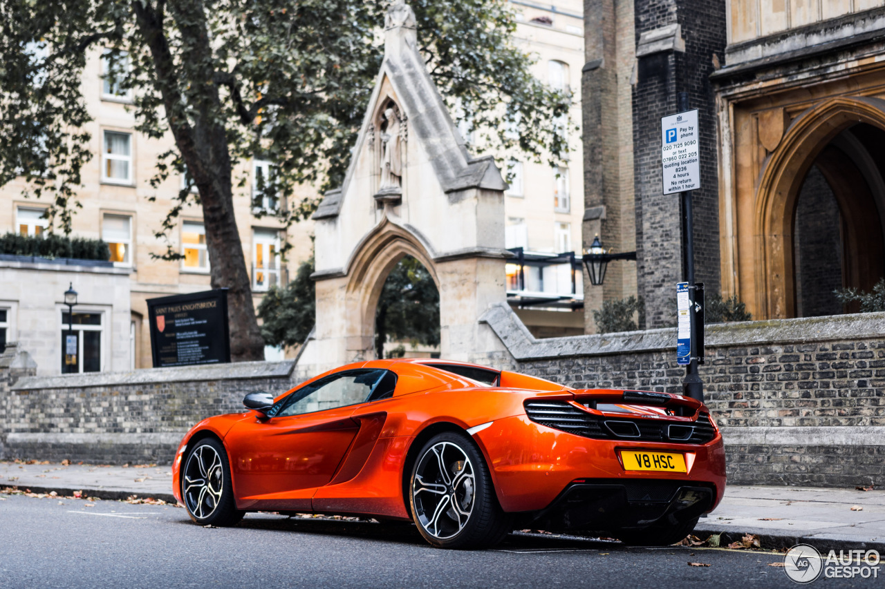 McLaren 12C Spider