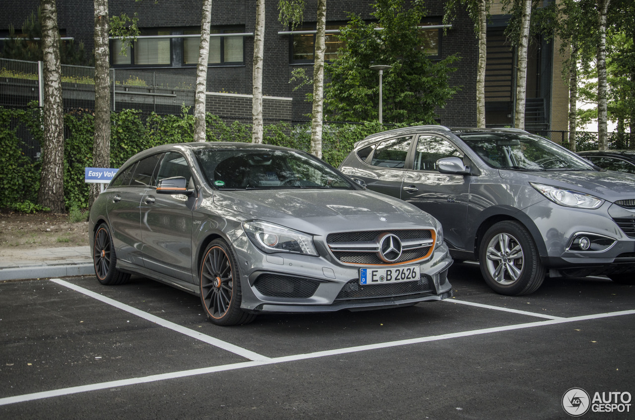 Mercedes-AMG CLA 45 Shooting Brake OrangeArt Edition