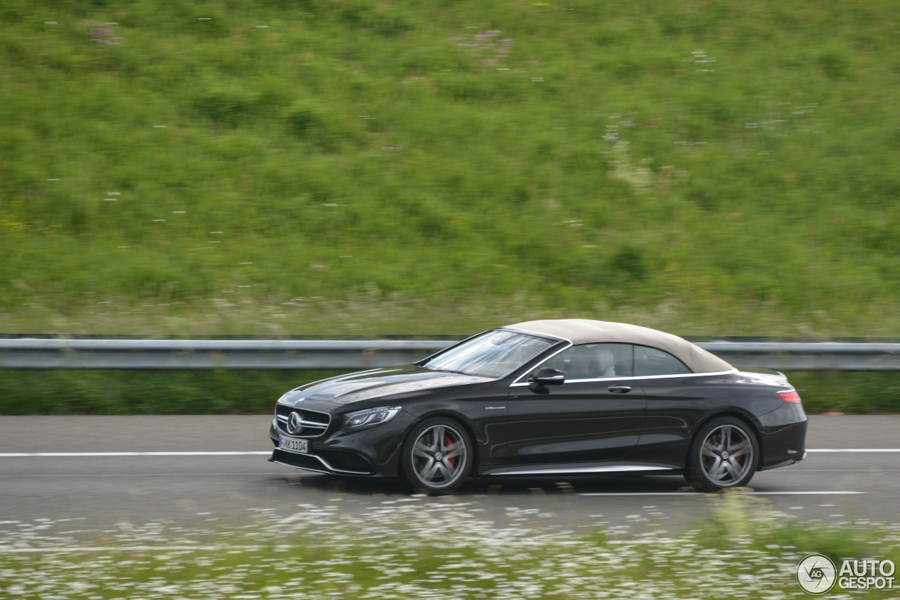 Mercedes-AMG S 63 Convertible A217