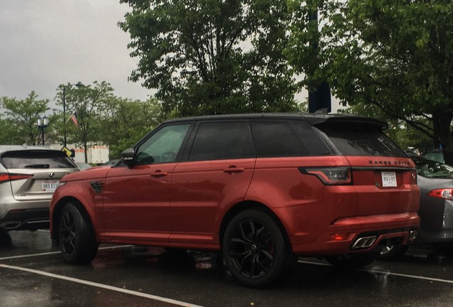 Land Rover Range Rover Sport SVR 2018