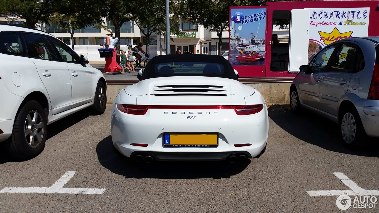 Porsche 991 Carrera 4S Cabriolet MkI