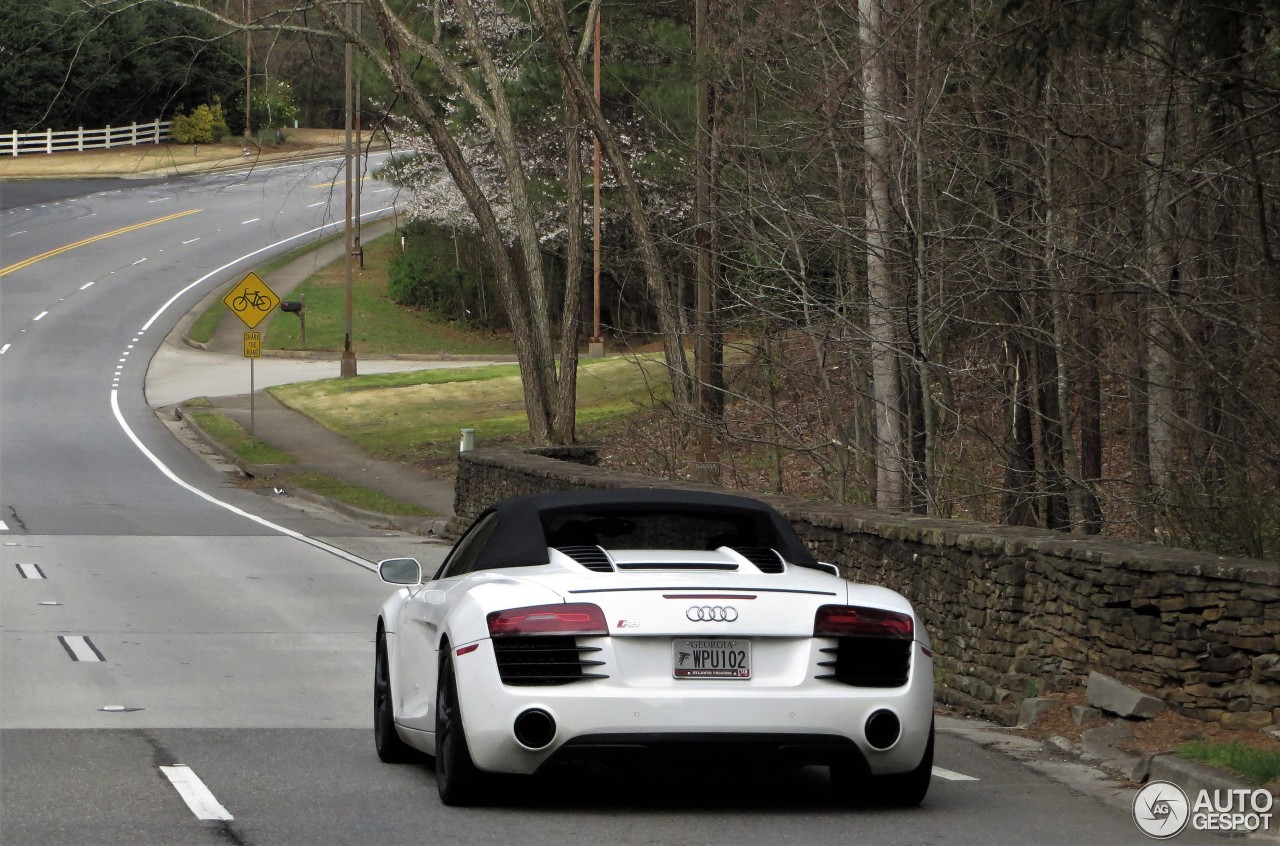 Audi R8 V8 Spyder 2013