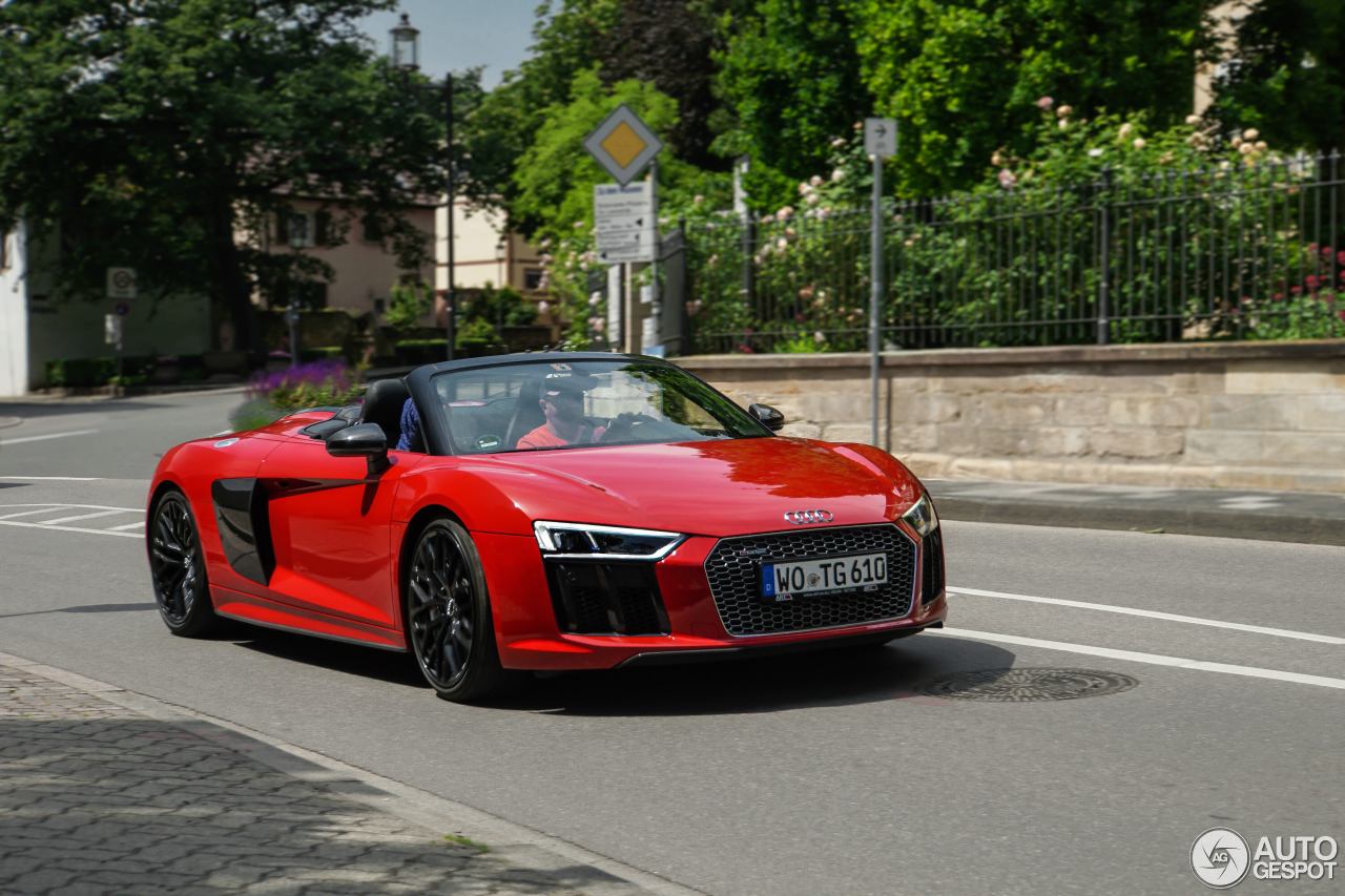 Audi R8 V10 Plus Spyder 2017