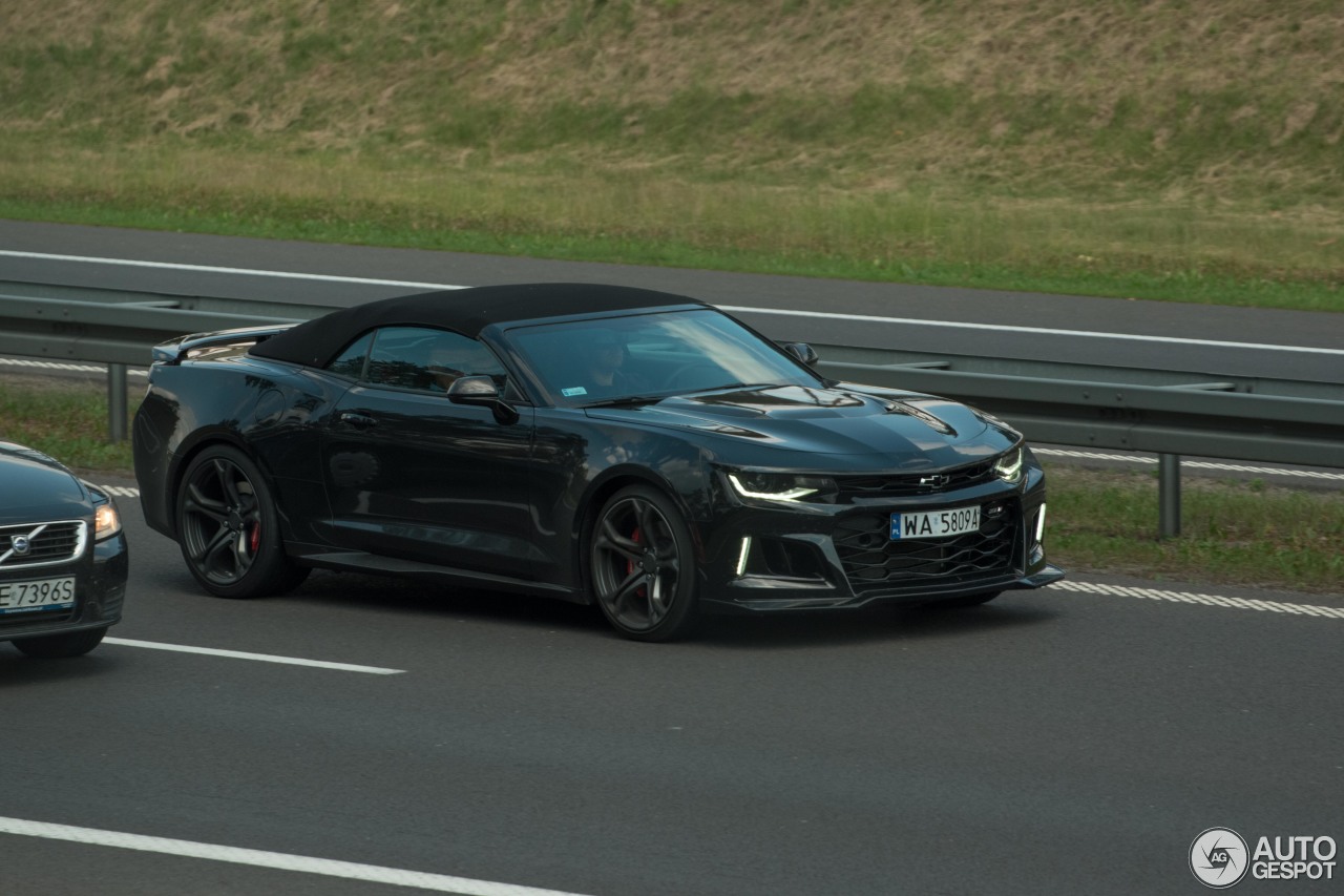 Chevrolet Camaro ZL1 Convertible 2014