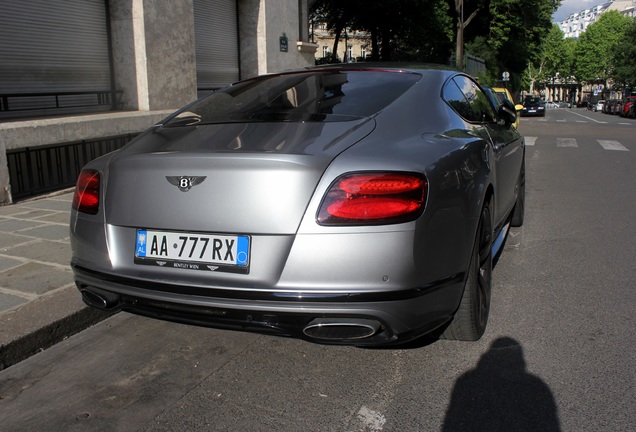 Bentley Continental GT Speed 2016