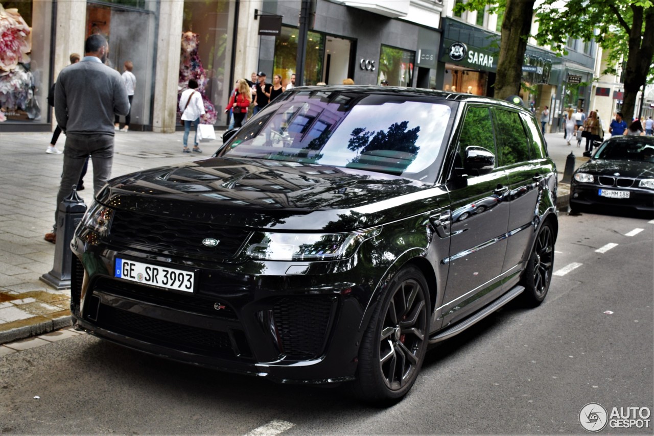 Land Rover Range Rover Sport SVR 2018