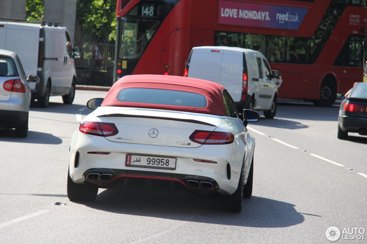 Mercedes-AMG C 63 S Convertible A205