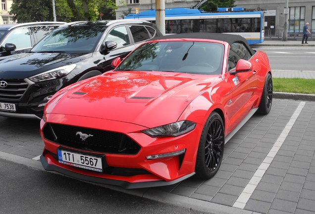 Ford Mustang GT Convertible 2018