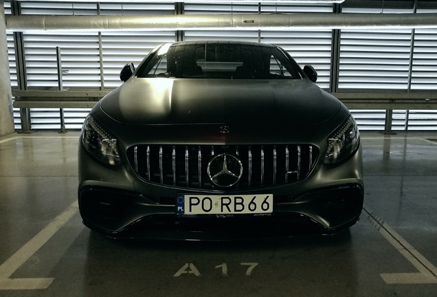 Mercedes-AMG S 63 Coupé C217 2018 Yellow Night Edition