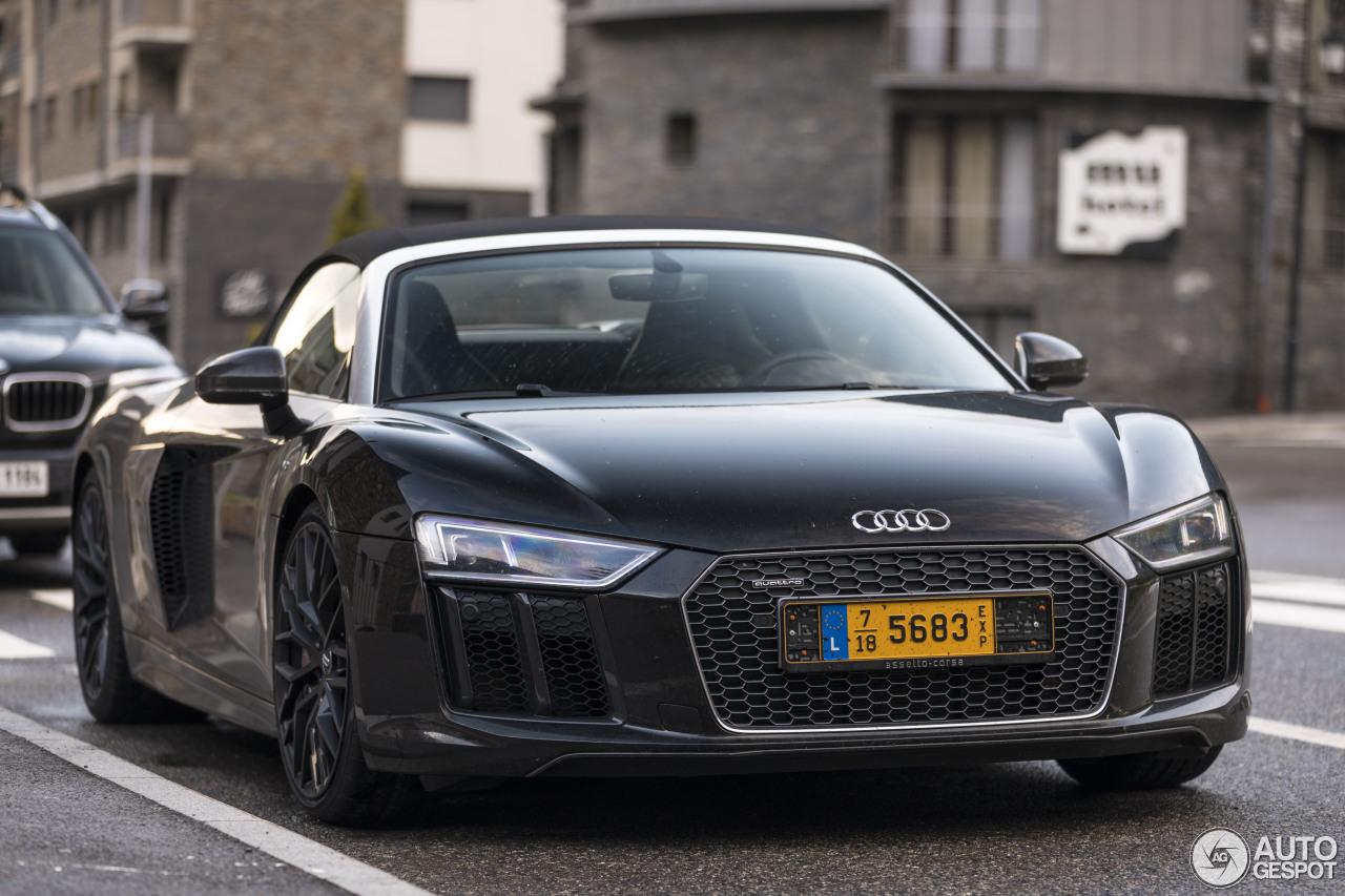 Audi R8 V10 Spyder 2016