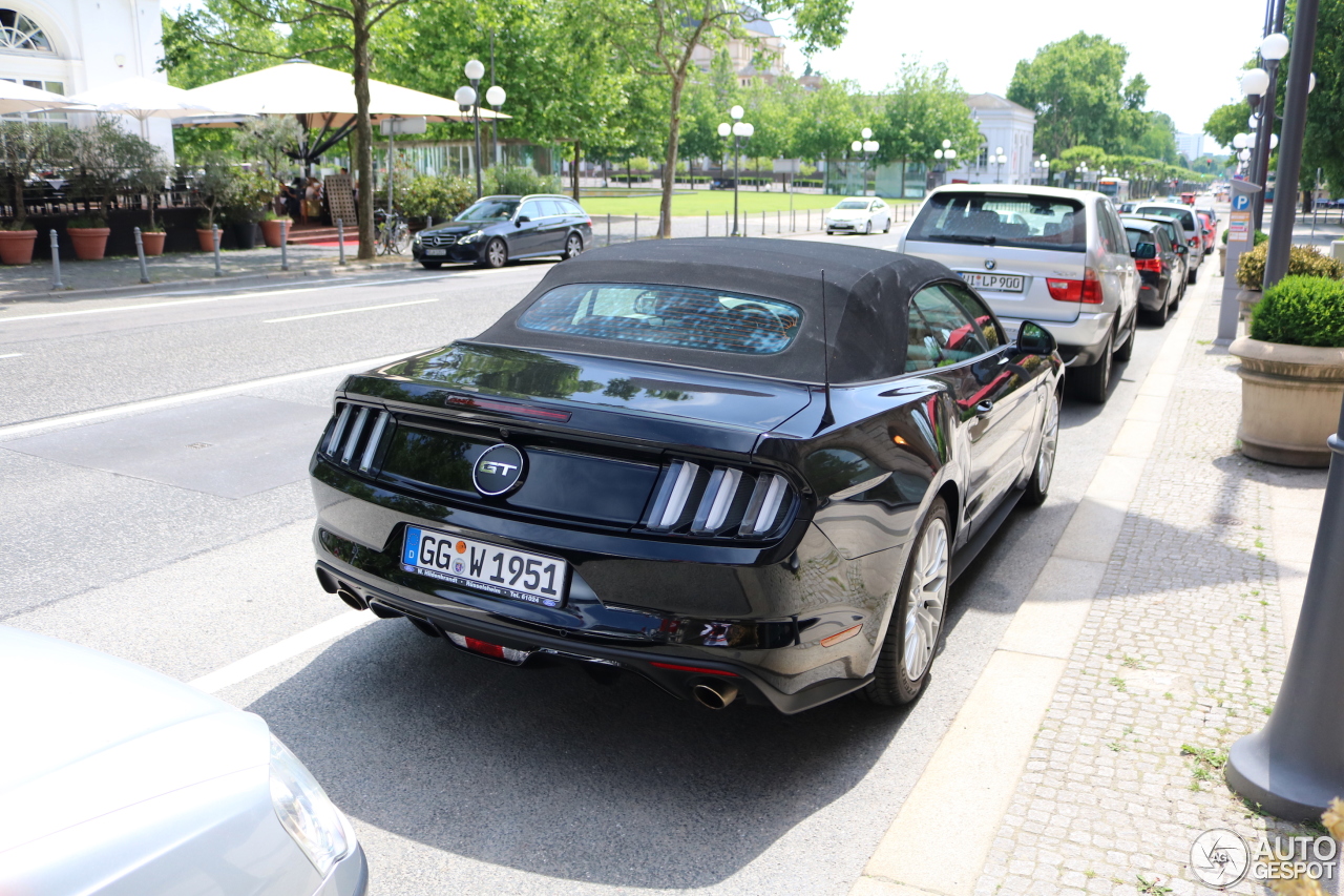 Ford Mustang GT Convertible 2015