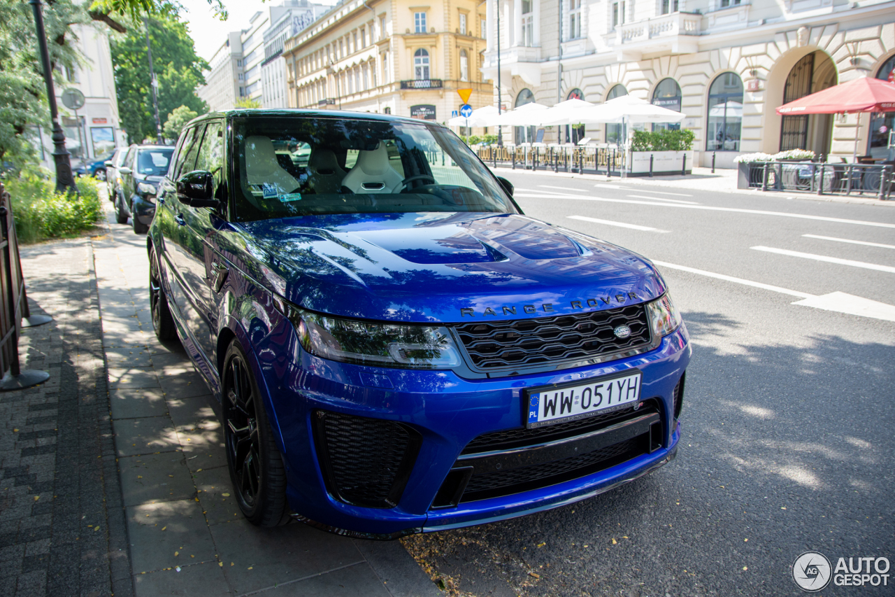 Land Rover Range Rover Sport SVR 2018