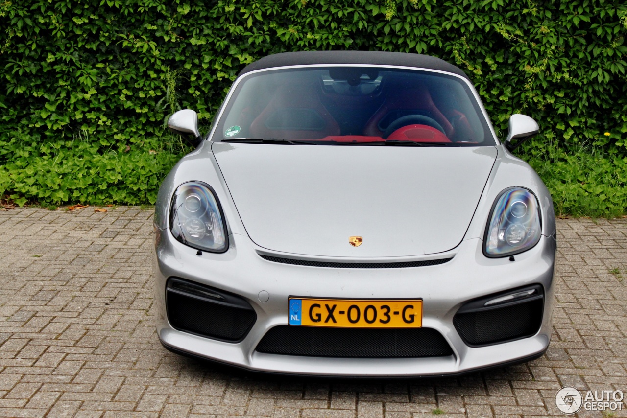 Porsche 981 Boxster Spyder